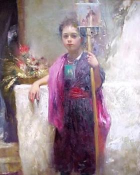 皮諾 丹尼爾 Pino Daeni painting